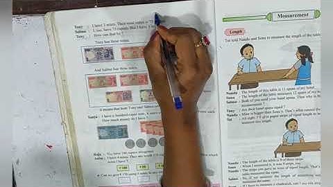 Std 3 Maths coins and currency pg 33 & 34