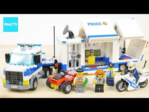 レゴ シティ ポリストラック指令本部 Lego City Police Mobile Command Center Youtube