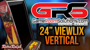 GameRoomSolutions - 24″ Viewlix Vertical Bartop Arcade!