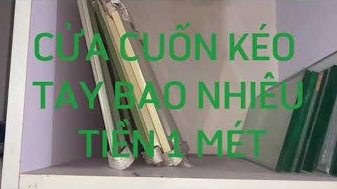 1 m 1 lá cửa xếp bao nhiêu tiền năm 2024