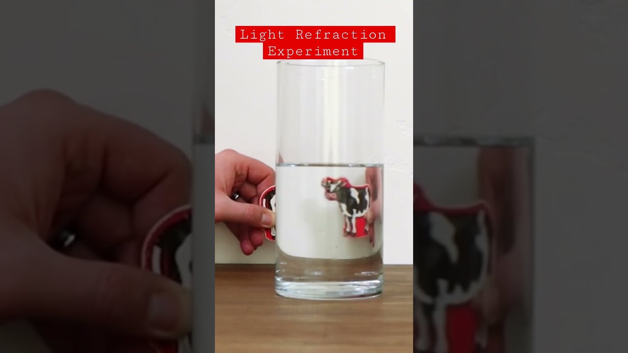 Light Refraction Experiment | Reversing Arrows Experiment | Water Bending Light Experiment