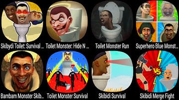 Skibidi Toilet Survival Master, Toilet Monster Run, Toilet Monster Survival, Skibidi Survival