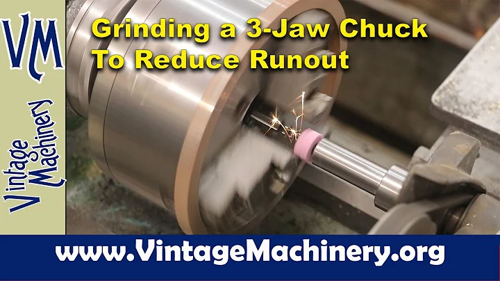 Grinding the Faces of the  Jaws on a Three-Jaw  Chuck to Reduce Runout