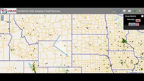 GeoServer Web Application using AWS Cloud Services