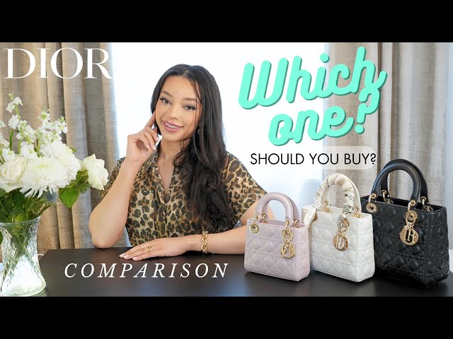 Which Lady Dior bag should you buy? 4 size comparisons ❤️ 