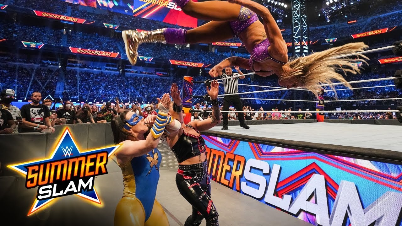 Charlotte Flair plants both Nikki A.S.H. and Rhea Ripley: SummerSlam 2021 (WWE Network Exclusive)