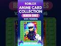 Anime Card Collection Codes UPDATE #animecardcollection