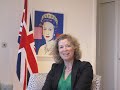 #RoyalPeachy #EmmaWadeSmithOBE #BritishConsulateGeneral #NewYork #CoronationKingCharles #WhomYouKnow