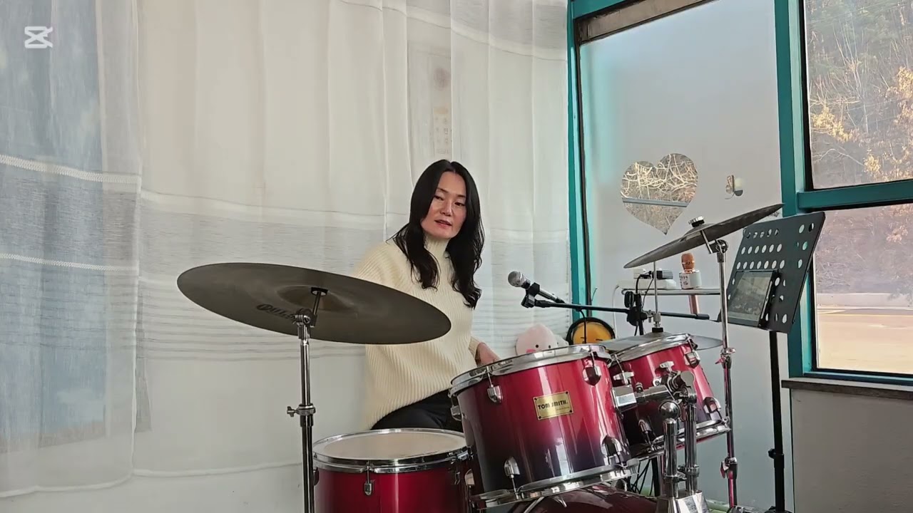 한잔해 - 박군 -Drum Cover - 가사 (by 드럼에 빠지다)