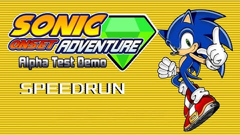 Sonic Onset Adventure Emerald Coast Speedrun -00:59”83-