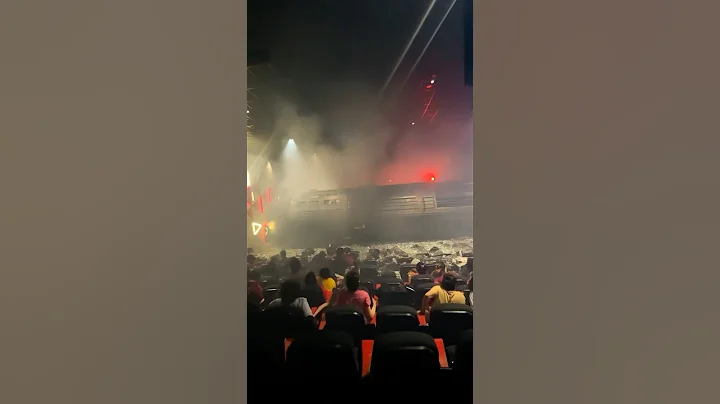 Train Inside Theatre 😱🔥