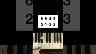 HOW TO PLAY THIS SONG ON THE PIANO!? #25 | PIANO BY NUMBERS #shorts