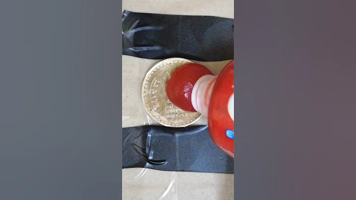 Satisfying coin cleaning [ASMR]🧼🧽#satisfying#restoration#deepcleaning #coincleaning#shorts