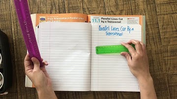 Monday, March 16 - Parallel Lines Cut by a Transversal