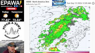 Weekend video forecast for September 12th/13th, 2026