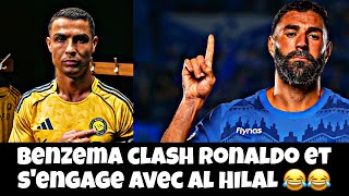 Benzema Clash Ronaldo Et Sengage Avec Al Hilal