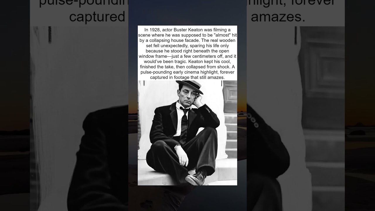 1928 Actor's Death-Defying Stunt 😱