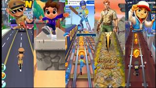 Subway Princess 🆚️ Subway Surfers 🆚️ Kicko and Super Speedo   🆚️ Kooply Run  🆚️ Temple Run screenshot 3