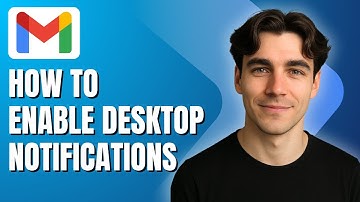How to Enable Desktop Notification on Gmail (Tutorial 2025)