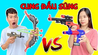 ACC - Cung Đấu Với S.ú.n.g Món Nào Mạnh Hơn | Bow Vs Gun.