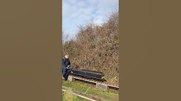Miniature Class 67 on 5" Gauge Track! 🚂 #miniaturerailway #modelengineering