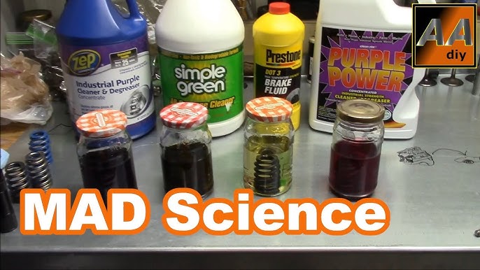 How To Clean Engine With Zep Foaming Citrus Degreaser #zep #enginedetailing  #howto #shorts #diy 