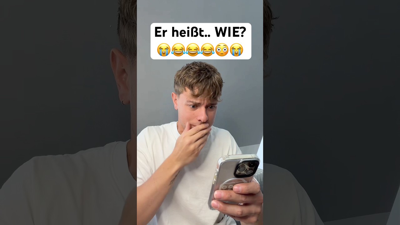 Der Freund mit dem verrückten Zweitnamen 😂😭