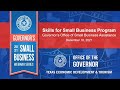 Governor’s Small Business Webinar: Utilizing the Skills for Small Business Program