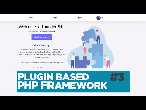 Plugin based PHP MVC Framework from scratch #3 | Basic concept | Quick programming tutorial