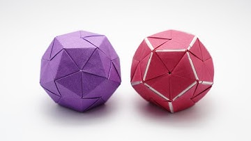 ORIGAMI DODECAHEDRON (Jo Nakashima)