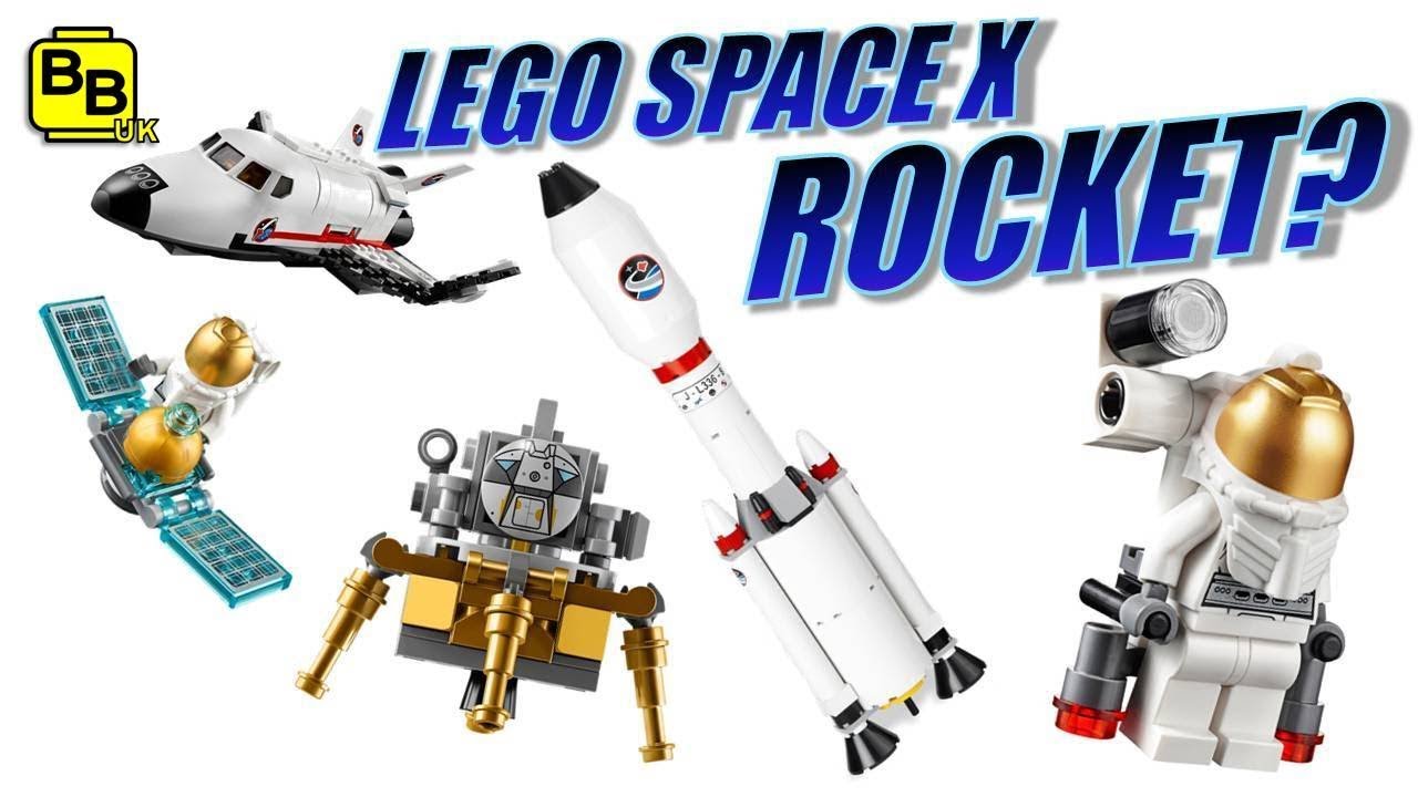 We may be seeing official SpaceX LEGO sets in the future