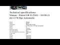 Nissan Zd30 Engine Specs