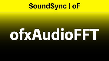 ofxAudioFFTで簡単に格好いい音連動【openframeworks】