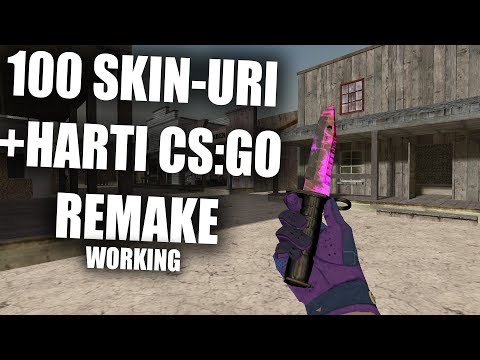 CS 1.6  Singurul SERVER din ROMANIA cu 100 SKINURI + HARTI CS:GO REMAKE working  CS.DELEGENDA.RO