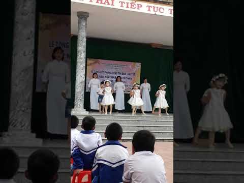 Video múa Yêu lắm lớp 1 ơi(tiểu học duyên hải) - YouTube