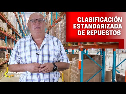 CLASIFICACIÓN ESTANDARIZADA DE REPUESTOS