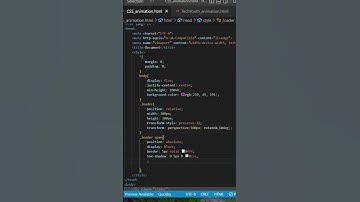 Remake | CSS 3D Wavy Circle Loader Animation Effects #shorts  #code #html