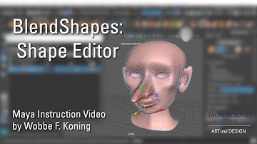 BlendShapes: Shape Editor