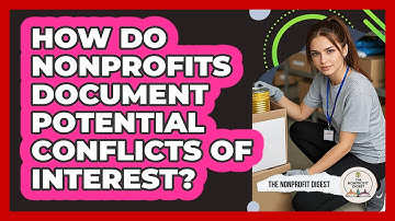 How Do Nonprofits Document Potential Conflicts of Interest?