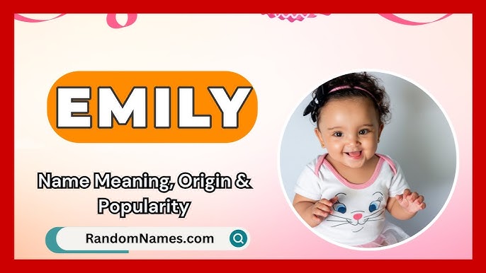 Emilie - Name Meaning, Origin, And Popularity  