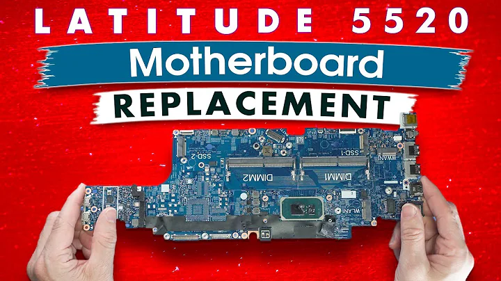 How To Upgrade or Replace Your Motherboard | Dell Latitude 5520