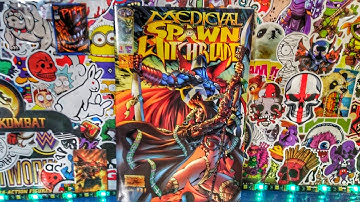 MEDIEVAL SPAWN ▪ WITCHBLADE COMIC BOOK ASMR REVIEW