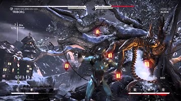 MKX Cyber Sub Zero 40% hard to block combo