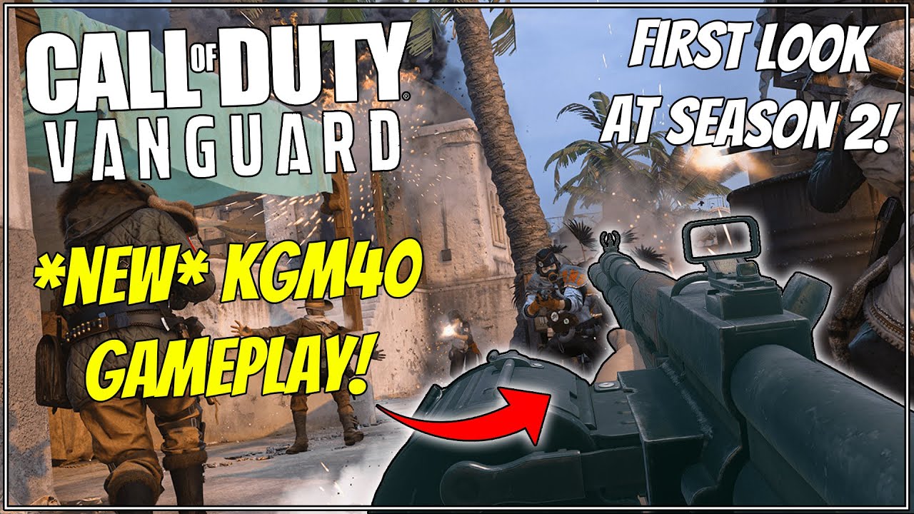 *NEW* KGM40 + WHITLEY DLC WEAPON GAMEPLAY ON CASABLANCA! (Vanguard Season 2)