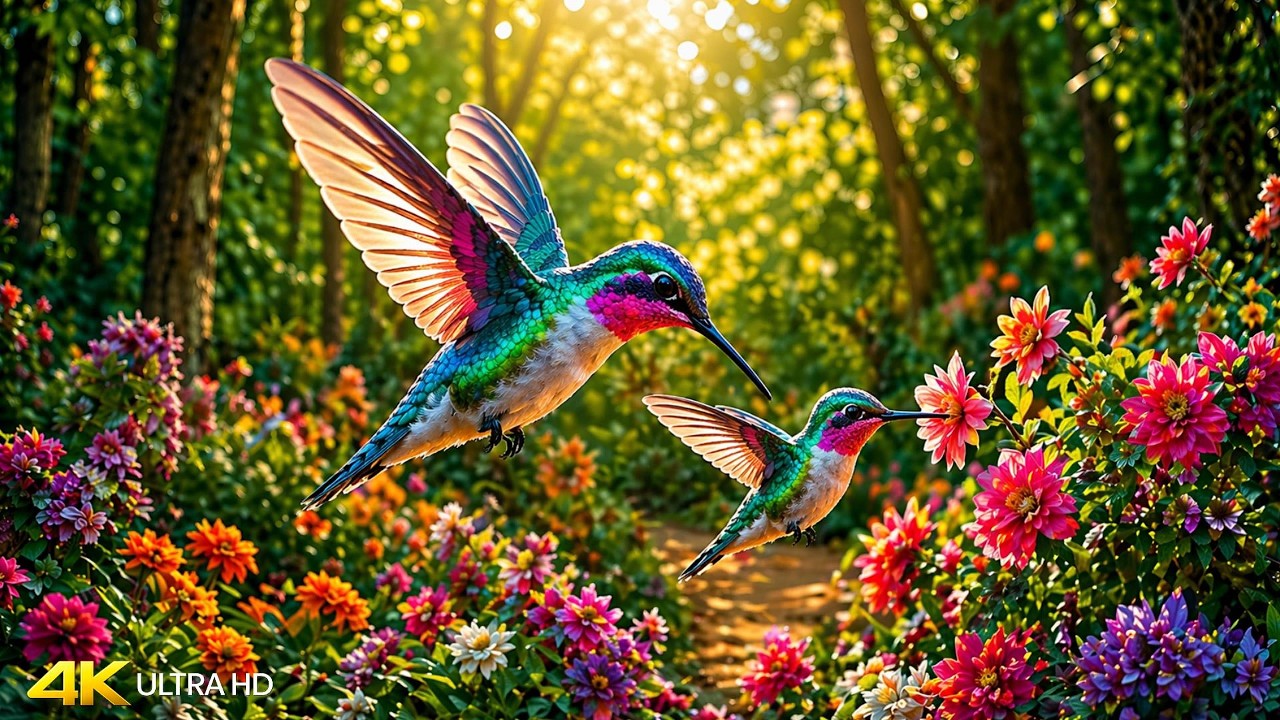 Relaxing Piano and Spring Bird Sounds 🌸 Deep Calm Music for Sleep ...