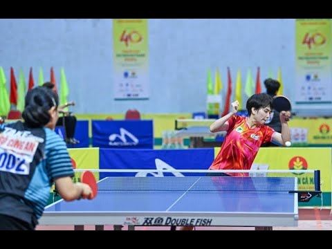 Video Nguyễn Khoa Diệu Khánh vs Linh Cắt | Bán Kết Đơn Nữ... - youtube