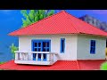 Diy Building a dream mini cabin with a garden#miniature#diy#engineering