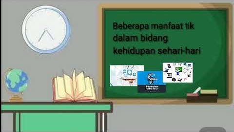 Manfaat tik dan informatika dalam berbagai bidang kehidupan sehari-hari