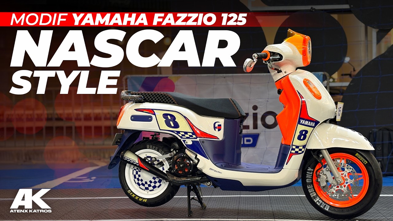 Fazzio Modif Racing MULAI RAME! Konsep Nascar Di Motor Modifikasi Matic Fazzio! # ...