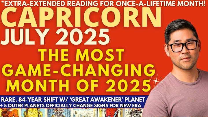 Capricorn July 2025 - RARE, RARE, RARE! SHEER MAGNITUDE OF “LIFE CHANGING” IS 😳!🌠Tarot Horoscope